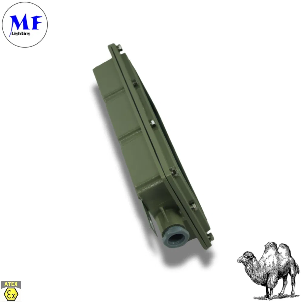IP65 À prova d'água À prova de fogo ATEX 3hours Tempo de bateria de emergência À prova de explosão 4W Luz de saída LED verde para fábrica armazém posto de gasolina