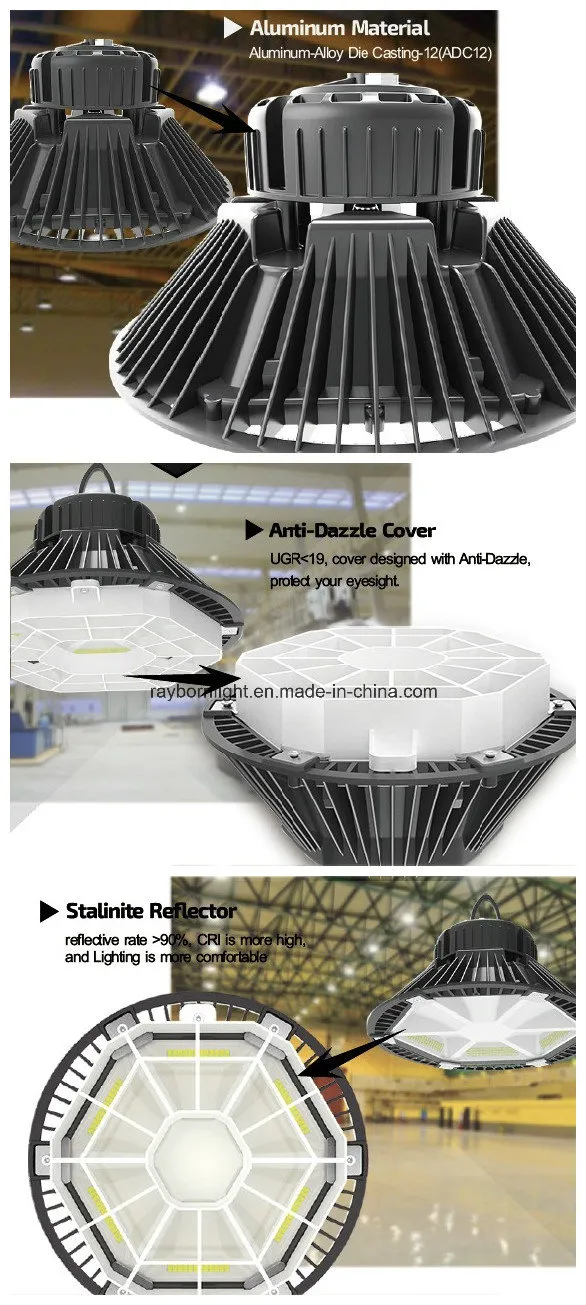 Especificações Visuais UFO LED