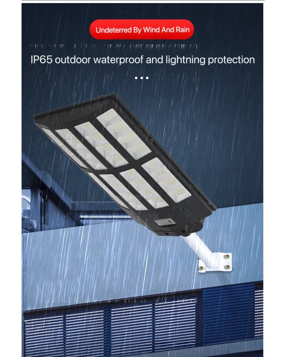 1200W Lâmpada de Rua Solar Integrada