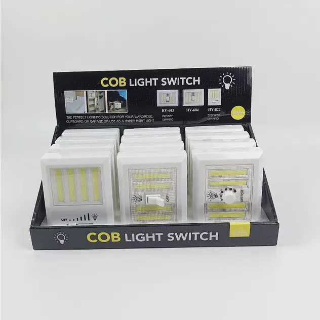 Pequena Luminária LED Brilhante e Eficiente em Energia para Segurança Noturna