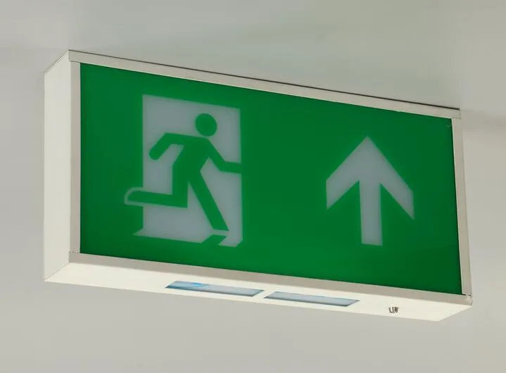 3 Sinal de Saída LED Luz de Emergência