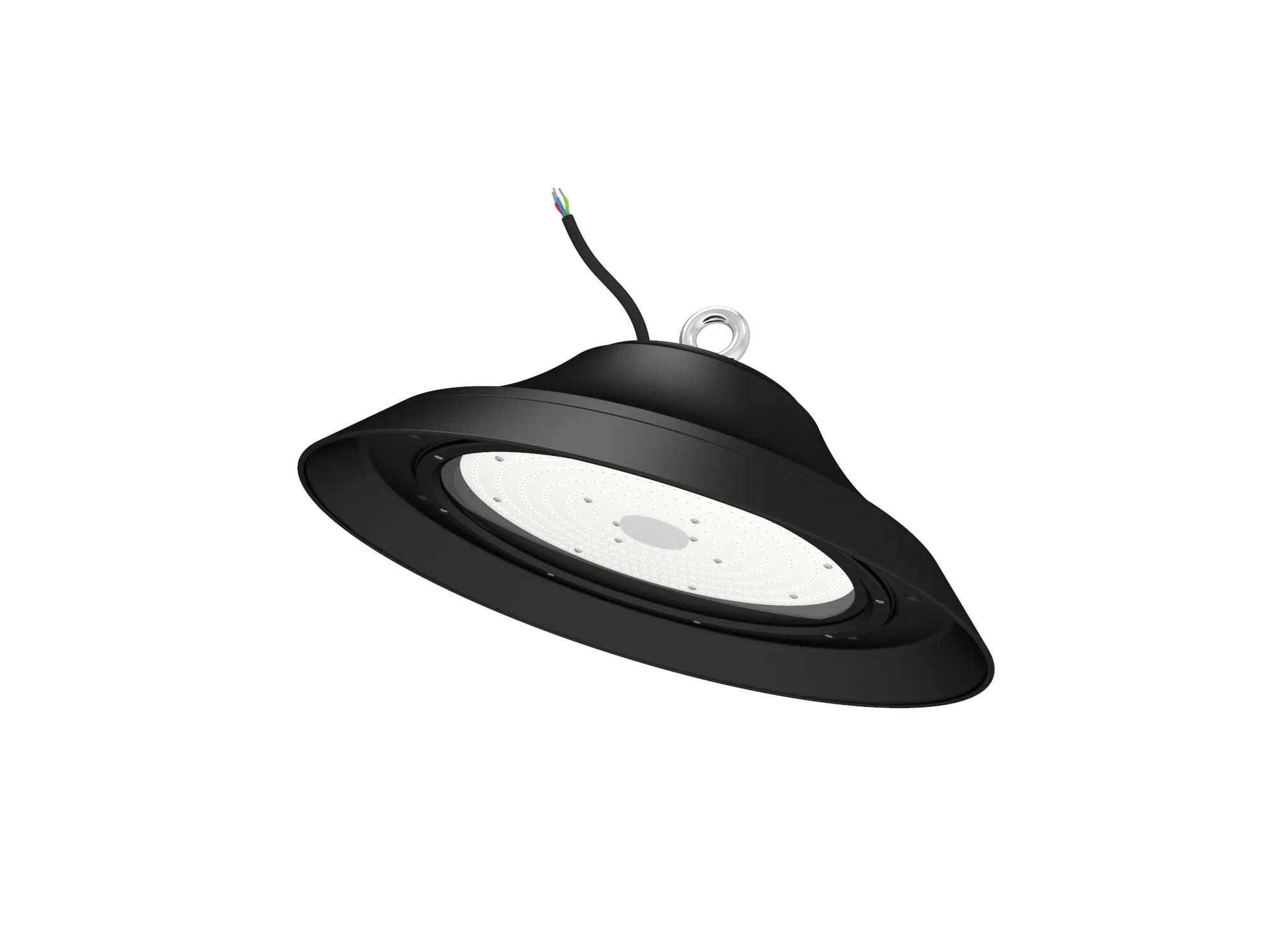 Fábrica de Alimentos Leves Industrial UFO 60W/80W/100W/120W/150W/180W/200W Arquitetônico Supermercado Alta Baía LED