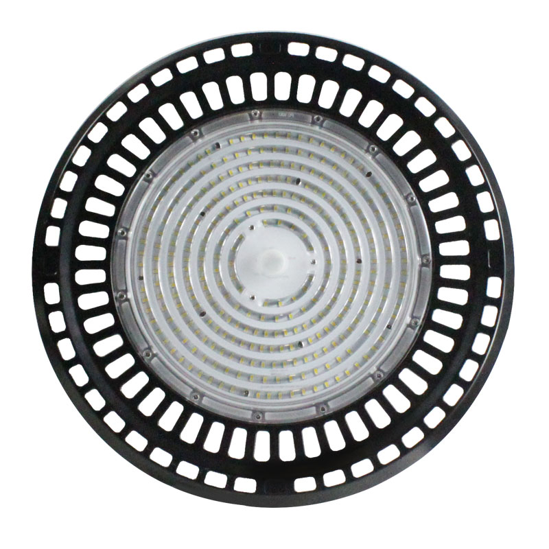 Iluminação de Armazém Industrial Lâmpada LED UFO Alta Baía 100W/150W/200W