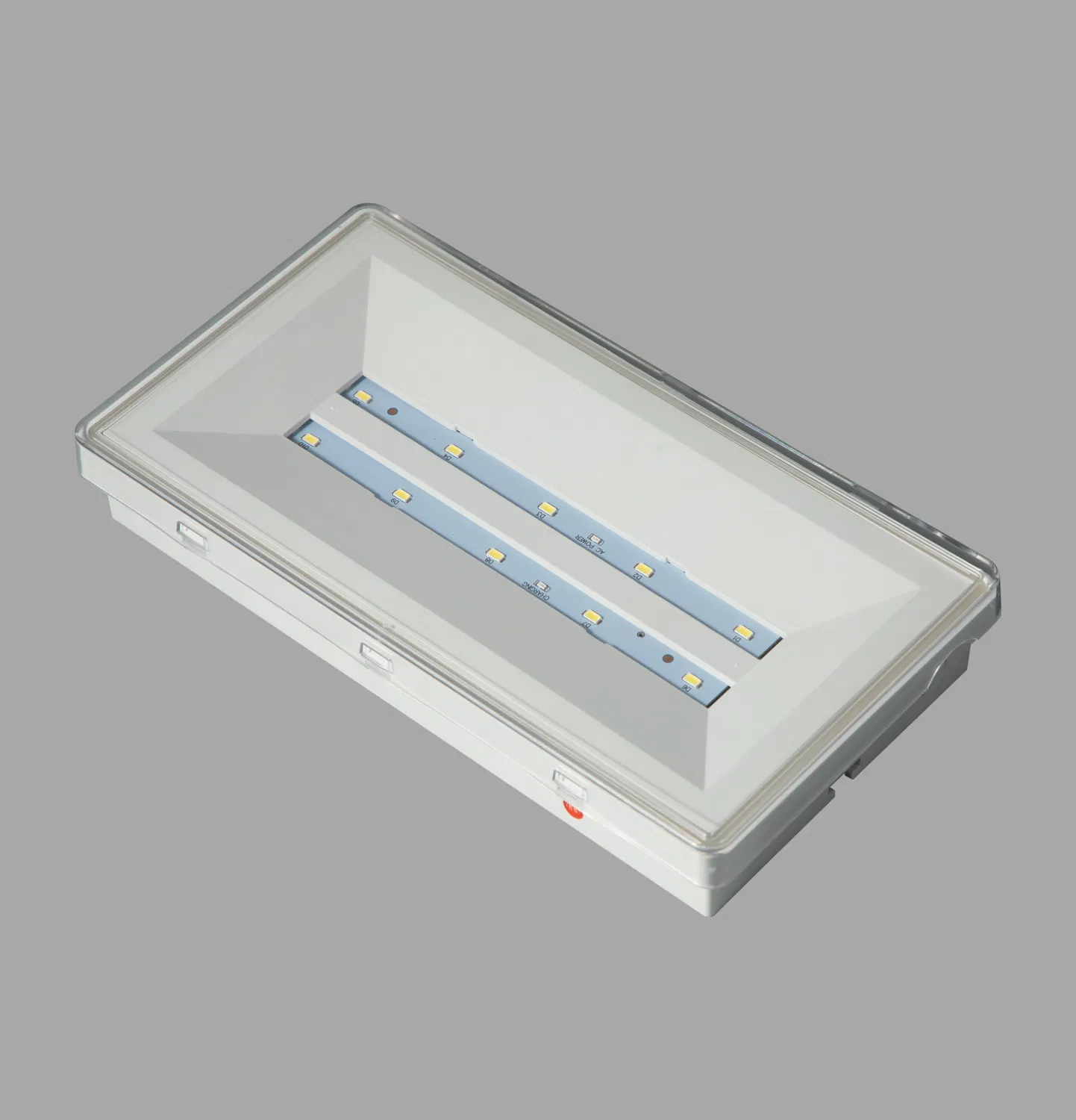 Lanterna LED de Emergência Recarregável Multifuncional com Placa de Saída com 3 Anos de Garantia Certificação CE para Shopping Center, Hotel