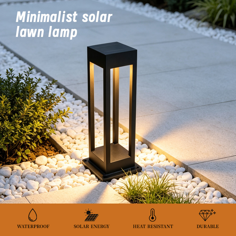 RGB Remote Solar Lawn Light for Park Resort Landscape Decor