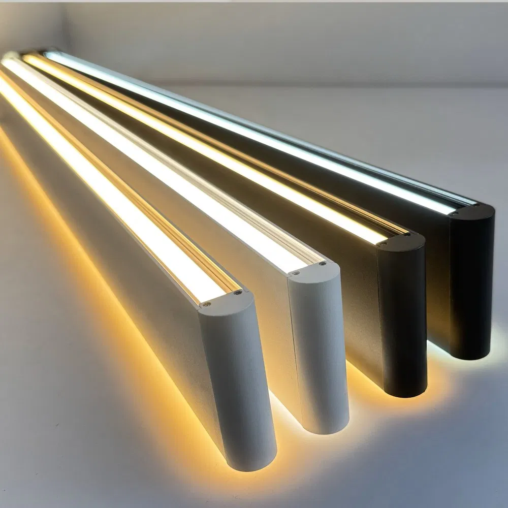 2585 Série CCT e Potência Ajustável Luminária Linear LED Pendente