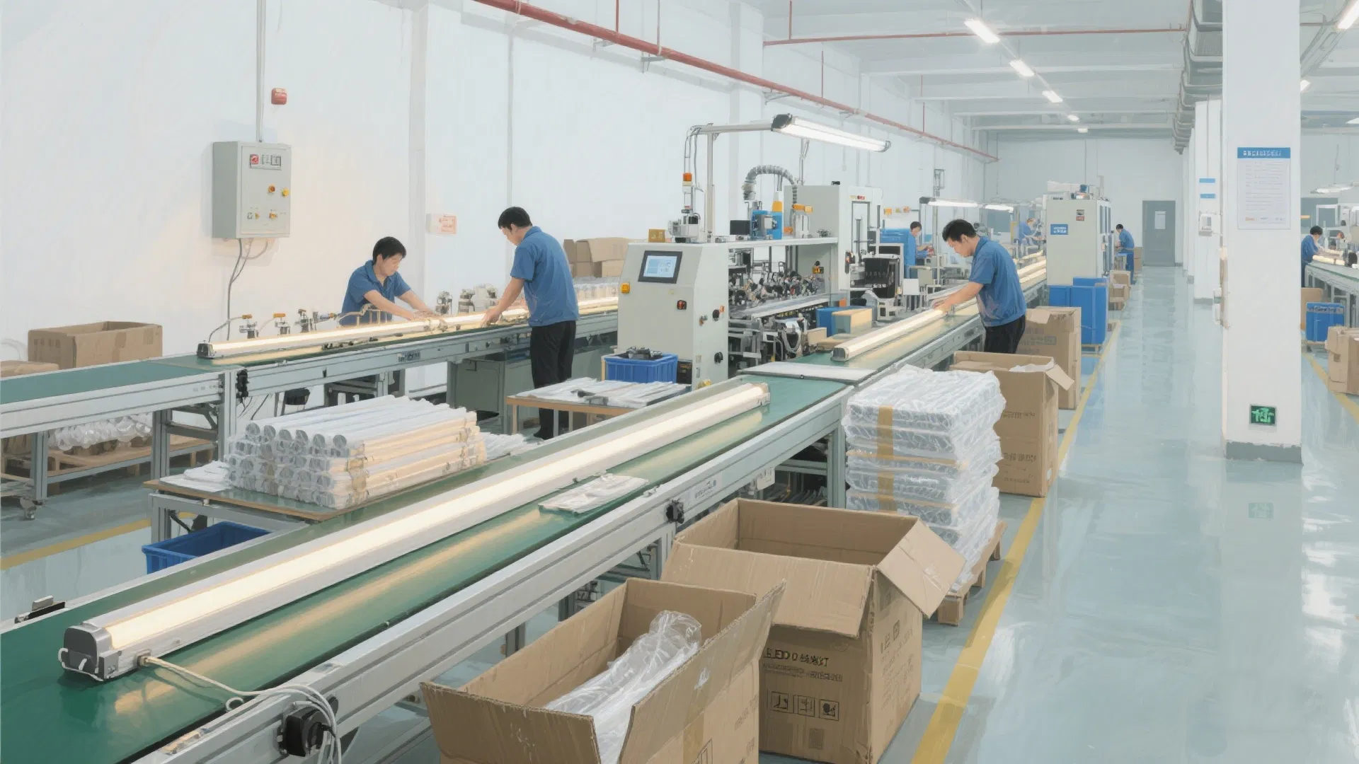 50PC Luz Linear LED de Alta Potência Usada para Túneis e Passagens Subterrâneas