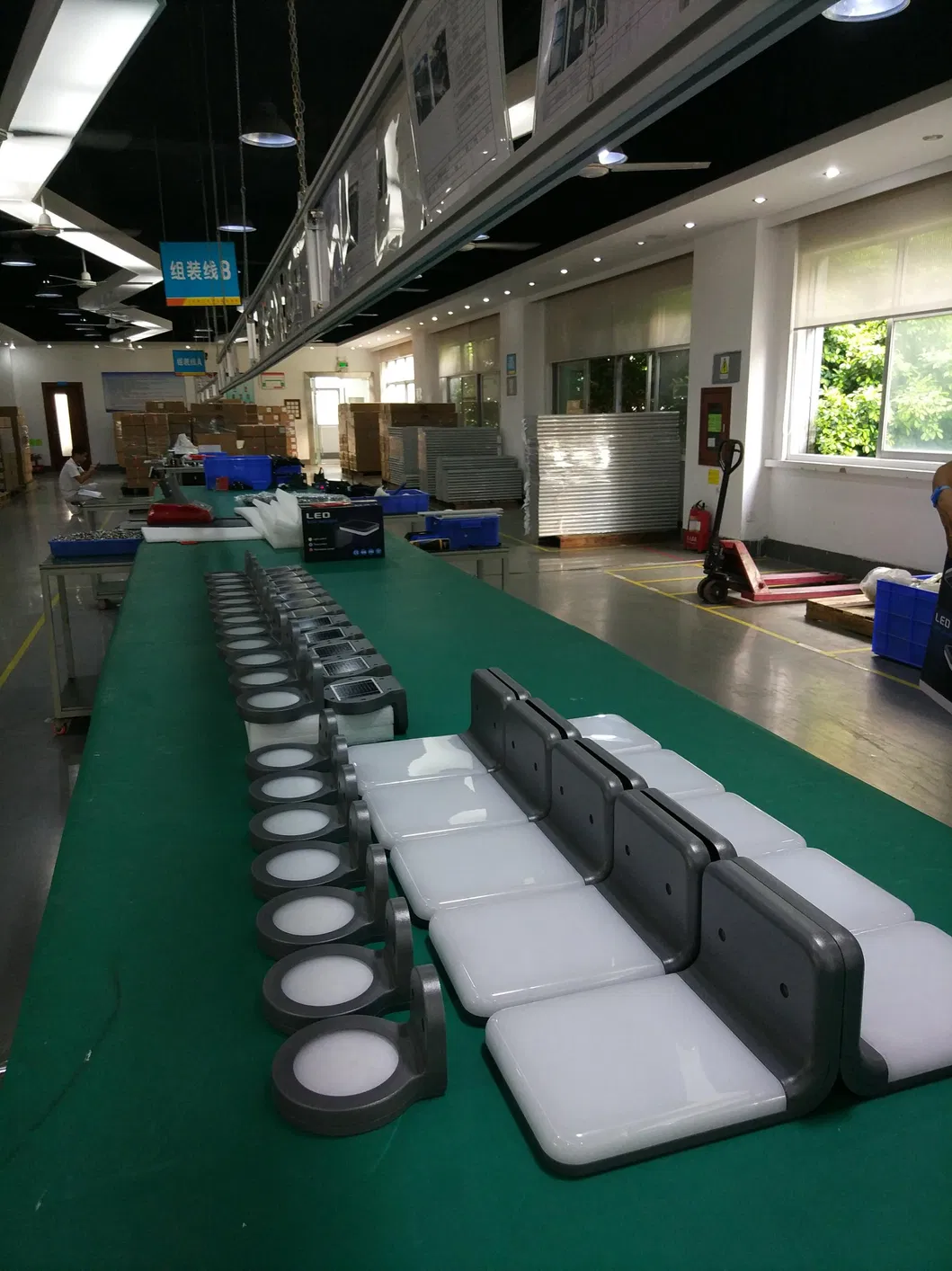 Linha de produção foto 1