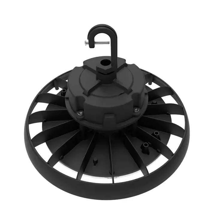 Iluminação Industrial Comercial à Prova d'Água com Sensor de Movimento IP65 Luz Linear LED de Alta Baía para Oficina