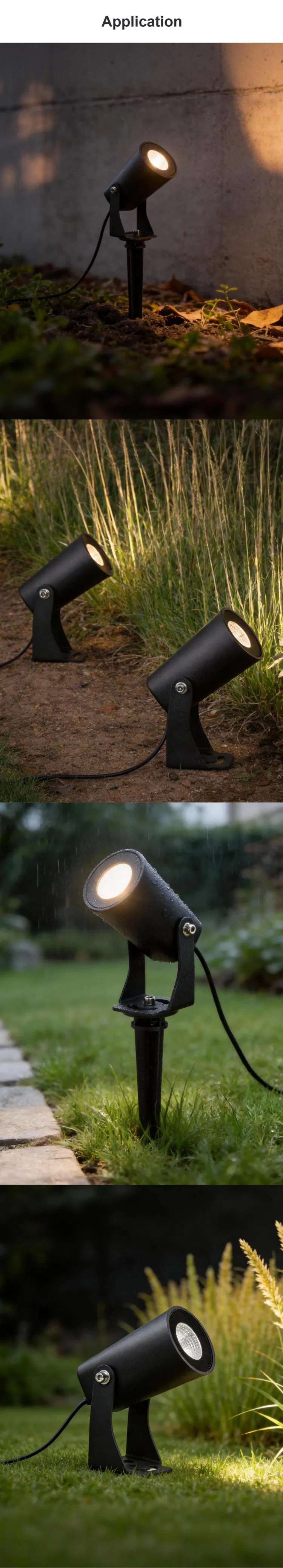 12V Jardim Paisagístico ao Ar Livre IP65 Luz LED RGB com Ângulo de Feixe Luz de Ponta 5