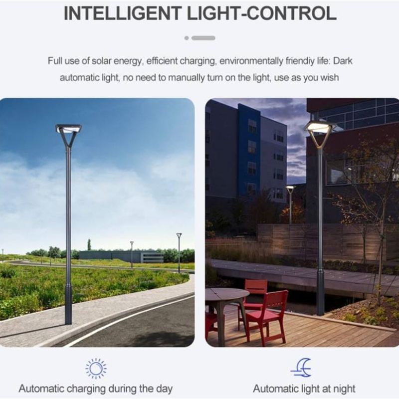 IP65 Luzes Solares de Jardim UFO 20W 30W Luzes Solares para Caminho de Jardim