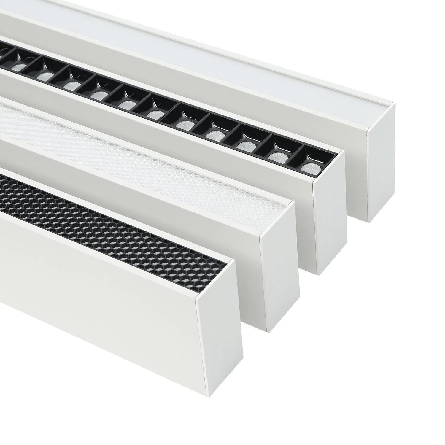 Promoção de Preço de Fabricação Profissional Série Antirreflexo Luminária Linear Luz LED