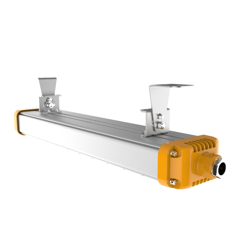 ATEX 50Hz 60Hz Luminária Linear LED à Prova de Explosão com Fonte de Alimentação de Emergência