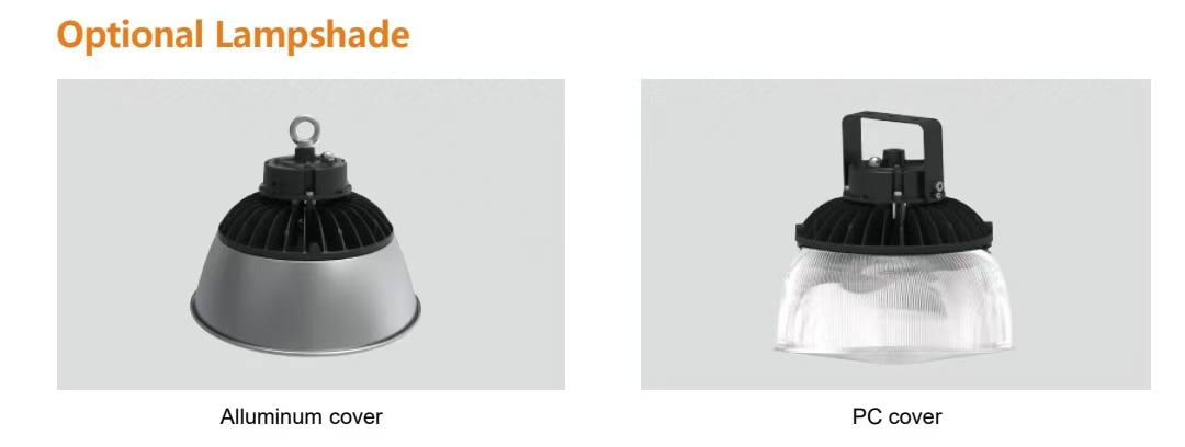 Iluminação Comercial Industrial 100W 150W 200W Lâmpada Highbay UFO LED de Alta Lúmens para Oficina e Armazém