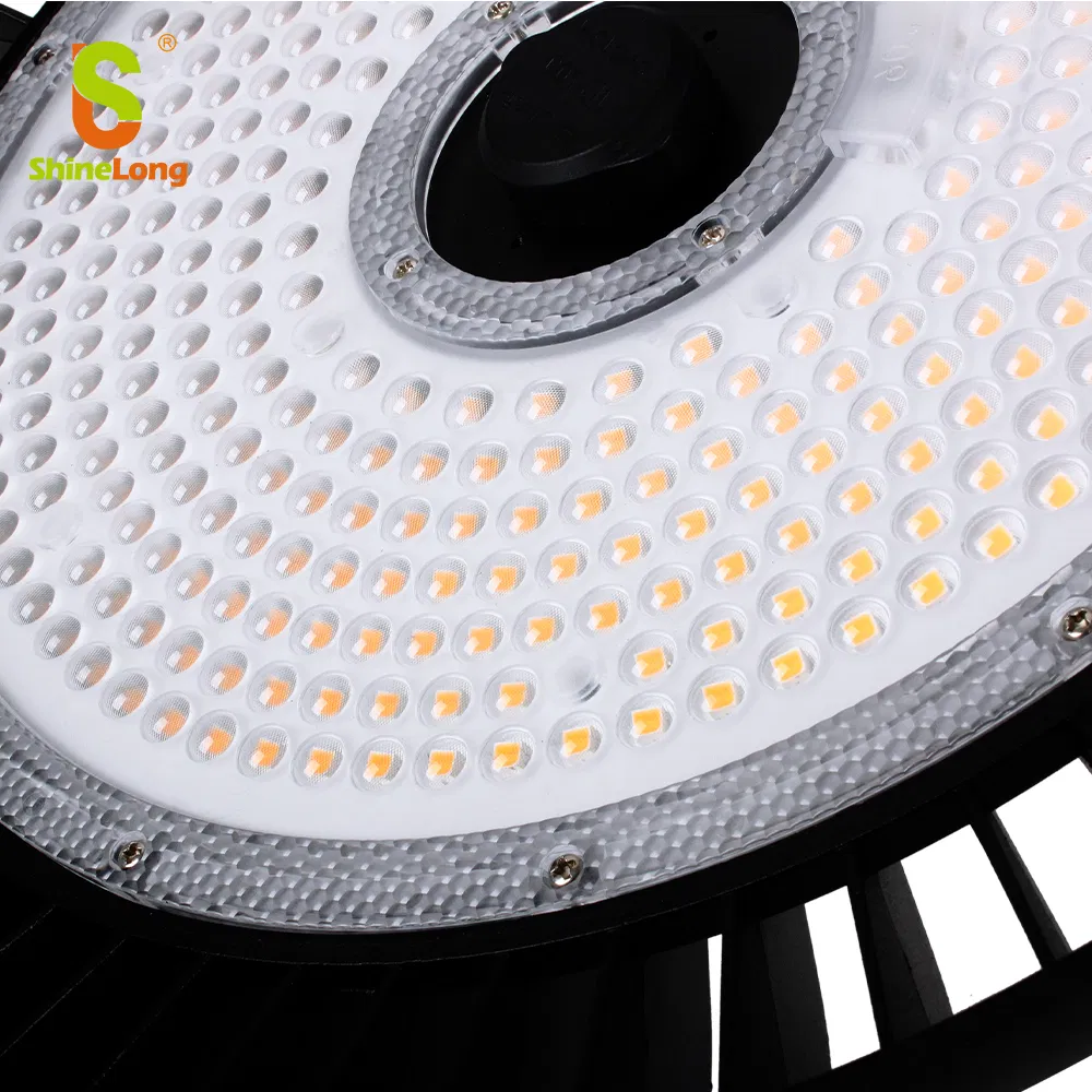 Controle Inteligente Dali Dim 200W Luz LED de Alta Baía UFO para Estádio