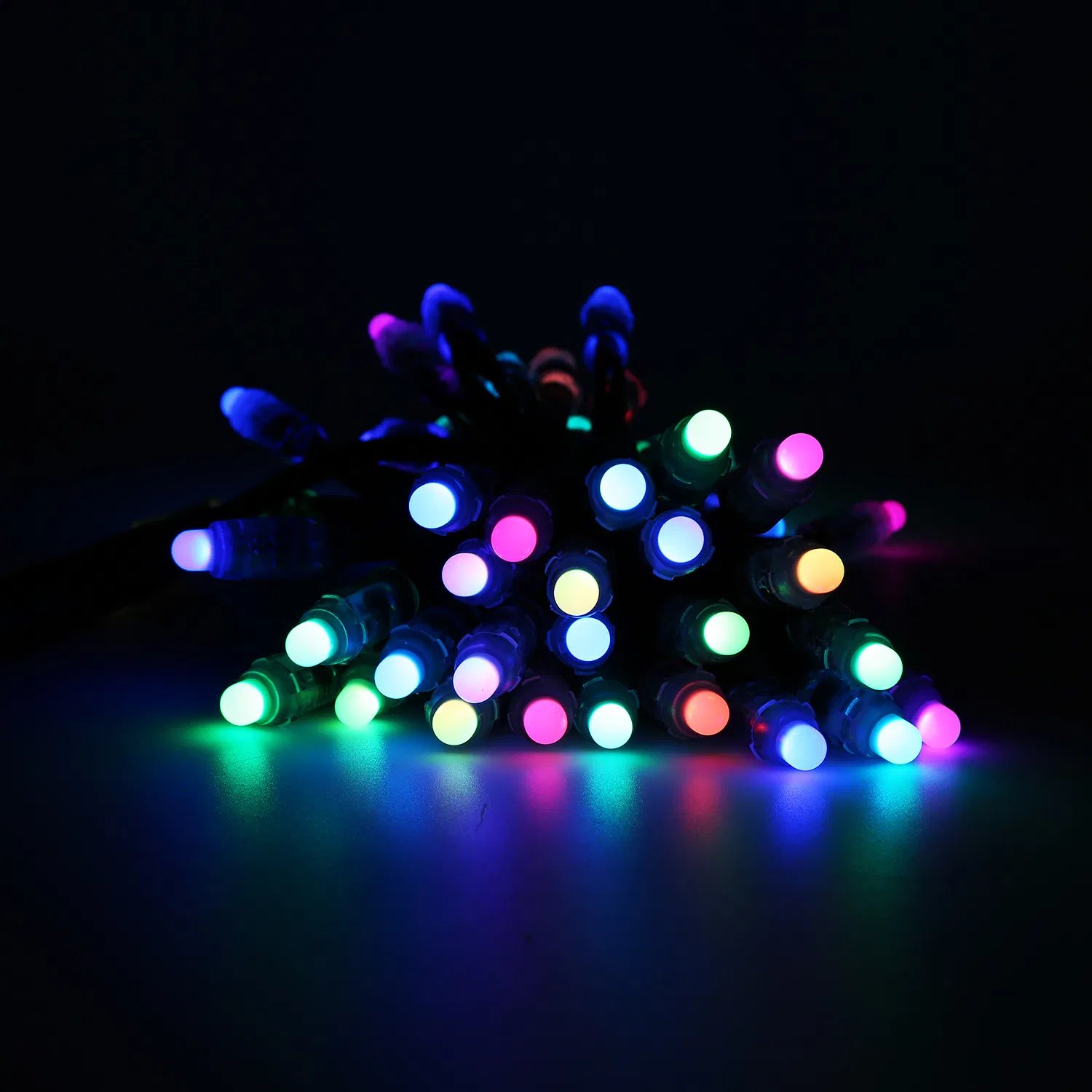 Venda Quente DIP8mm Luz de Cordão LED Pixel RGB para Paisagismo