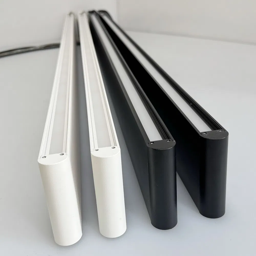 2585 Série CCT e Potência Ajustável Luminária Linear LED Pendente