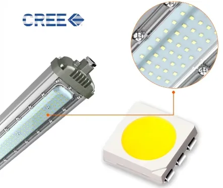 Bom núcleo e elevada eficiência de luz
