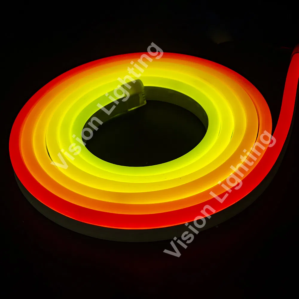 Paisagem ao Ar Livre 24V DMX512 Pixels Decoração de Natal Neon LED RGB Fita de Luz