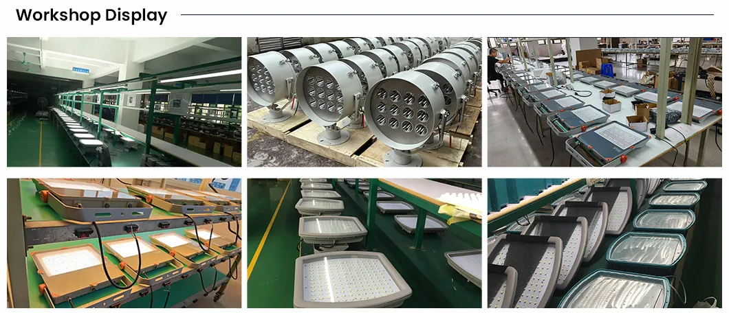 Detalhe do Projetor LED Industrial