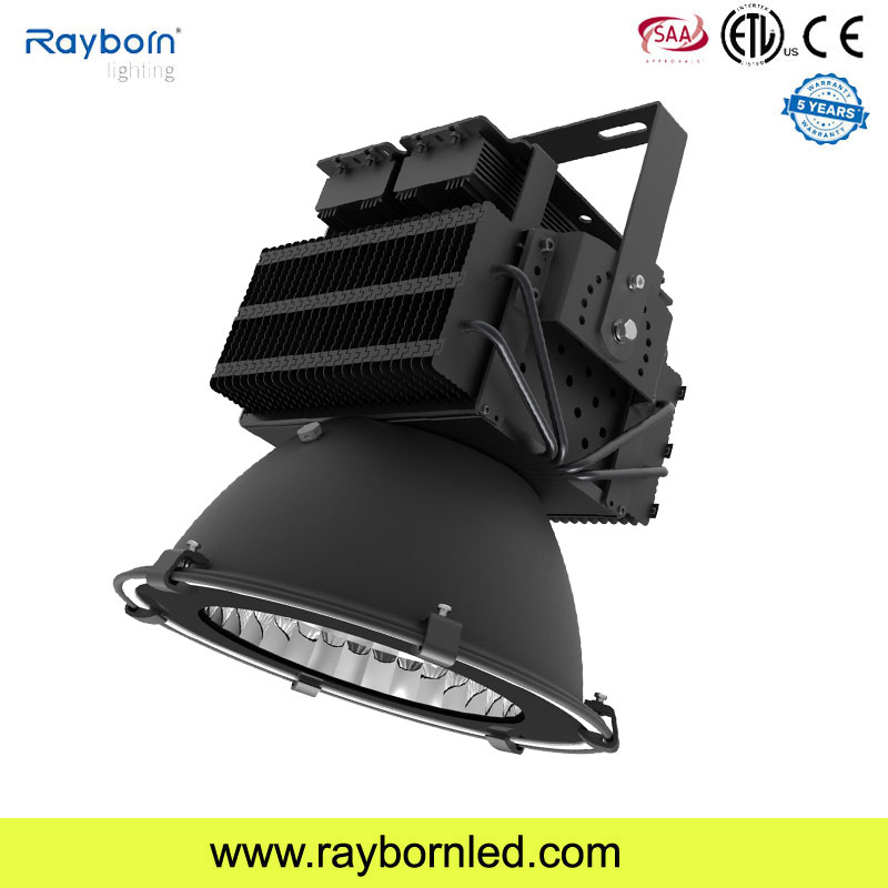 Iluminação Industrial para Exterior 300W 400W 500W 1000W Refletor LED de Estádio/Luz LED de Alta Baía para Grande Armazém Playground Iluminação Arquitetônica de Reserva
