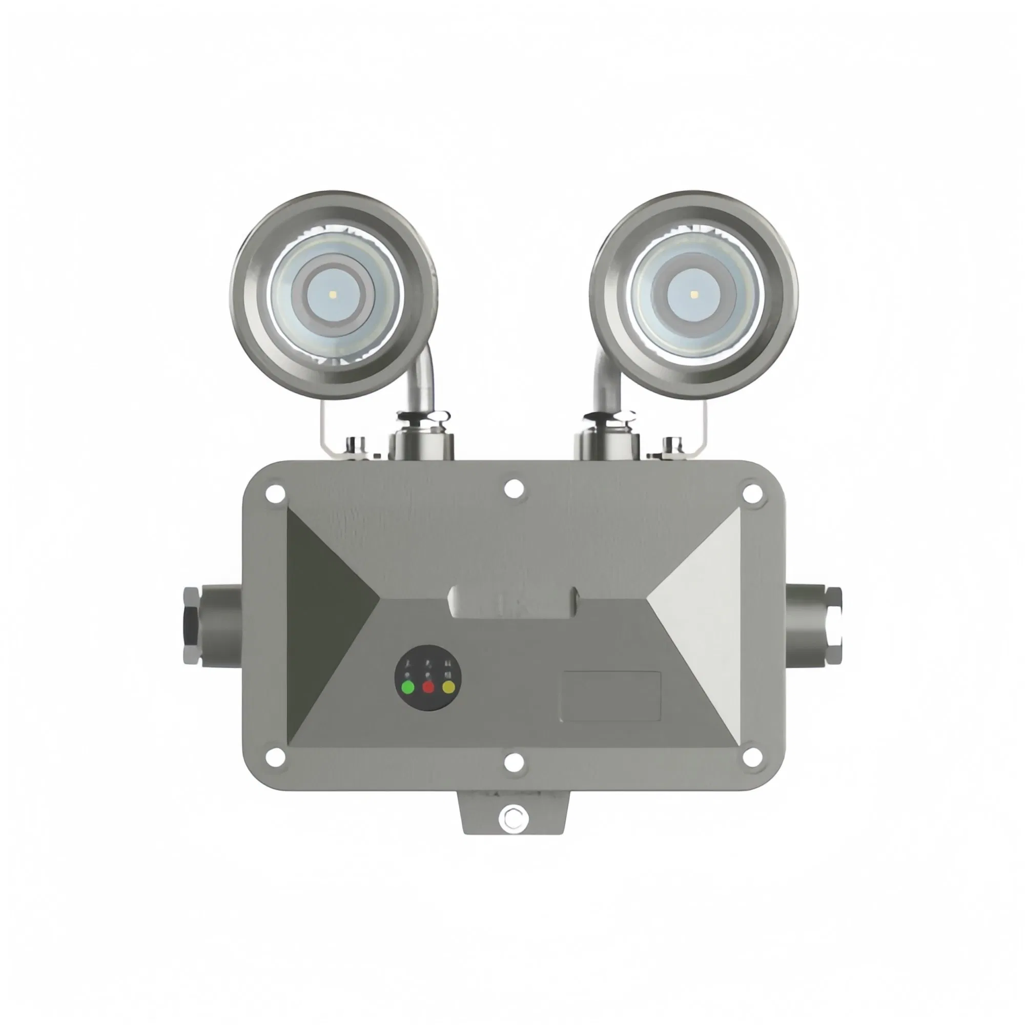 Sinal de Emergência Flameproof Montado na Parede com Duas Cabeças 3030LED Luz de Segurança ATEX AC220V