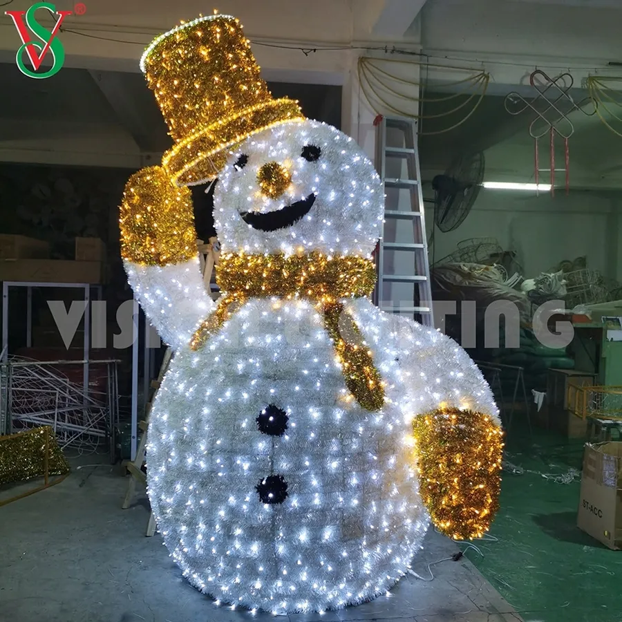 Luz de Motivo de Boneco de Neve - Detalhe 4