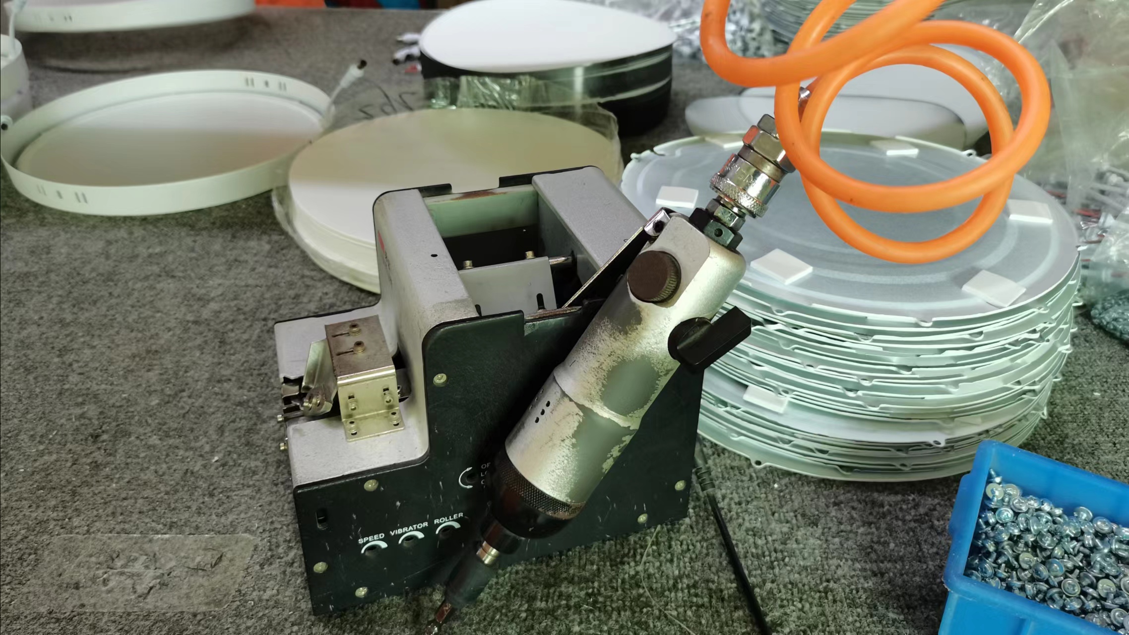 Hand Screw Setting Machine para Vedação Correta