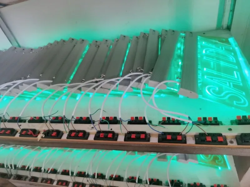 3 Horas Luz de Emergência LED Sinalizador de Saída Montado na Parede Lâmpada LED Sinal de Saída de Emergência