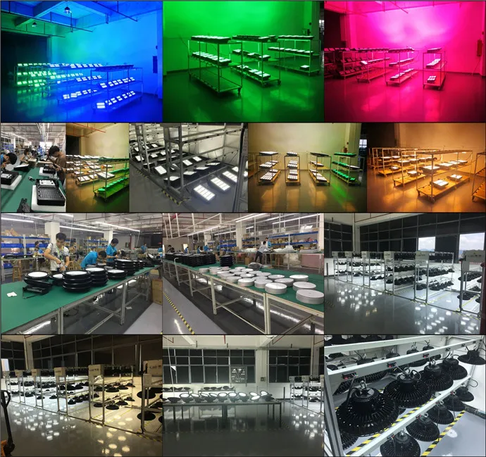 Testes de Envelhecimento e Qualidade LED UFO