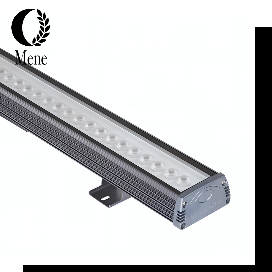 Luminária Linear de Luz LED RGB de Fachada IP65 Lâmpada Lavadora de Parede Exterior para Iluminação de Edifícios ao Ar Livre