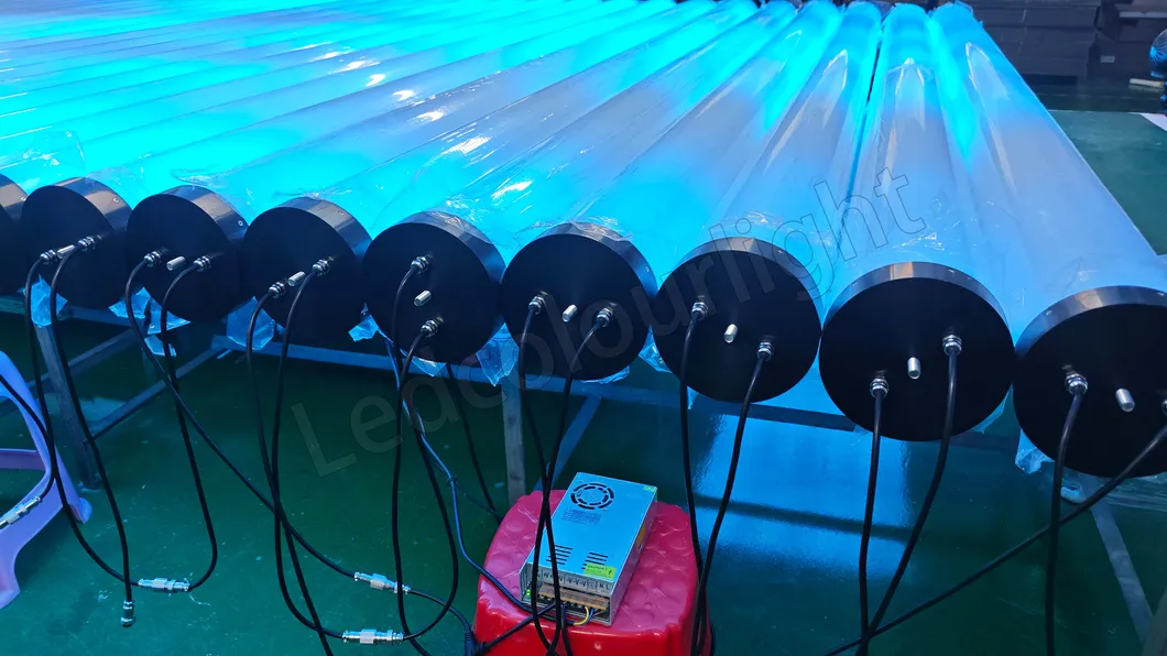 Tubo de Luz LED 3D Pixel DMX RGB