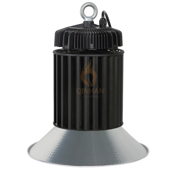 250W Luz LED de Alta Baía para Fábrica Industrial para Estádio Interno, Oficina, Armazém, Iluminação de Exibição, Estaleiro