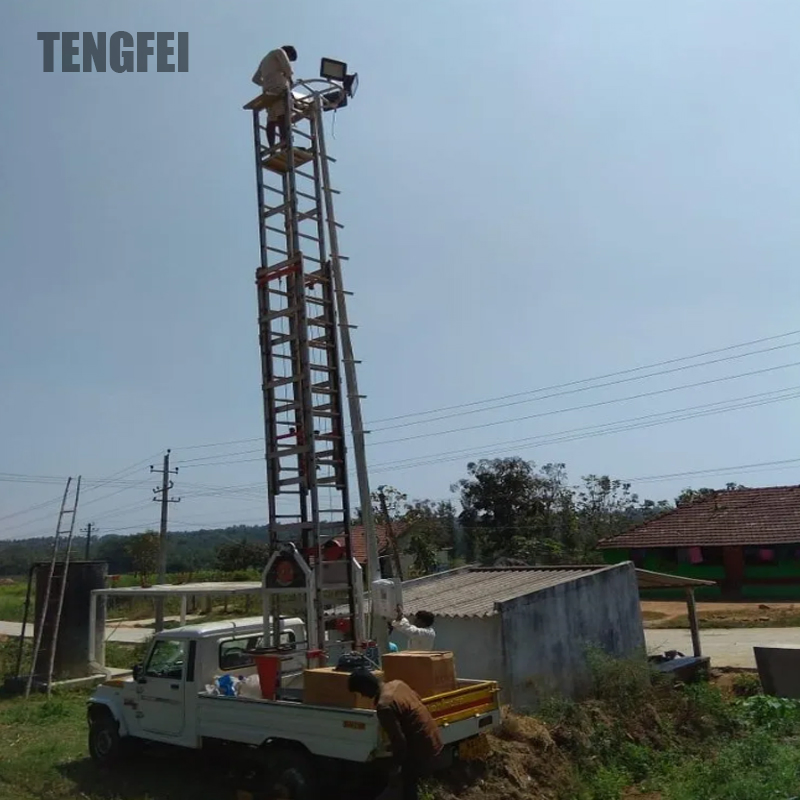 Estrada de Galvanização Quente, Porto, Estádio, Praça, Obras Públicas Sistema de Iluminação de Alto Mastro Comercial Tengfei 15m~50m