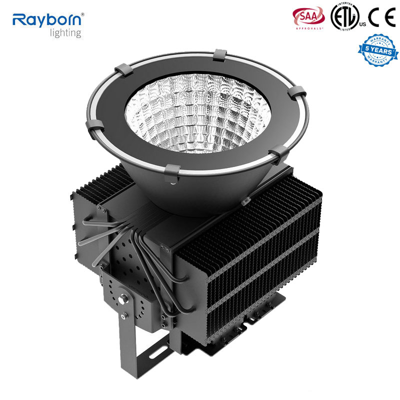 Luz LED de Alta Baía Industrial para Armazém Fábrica Playground 300W 400W 500W