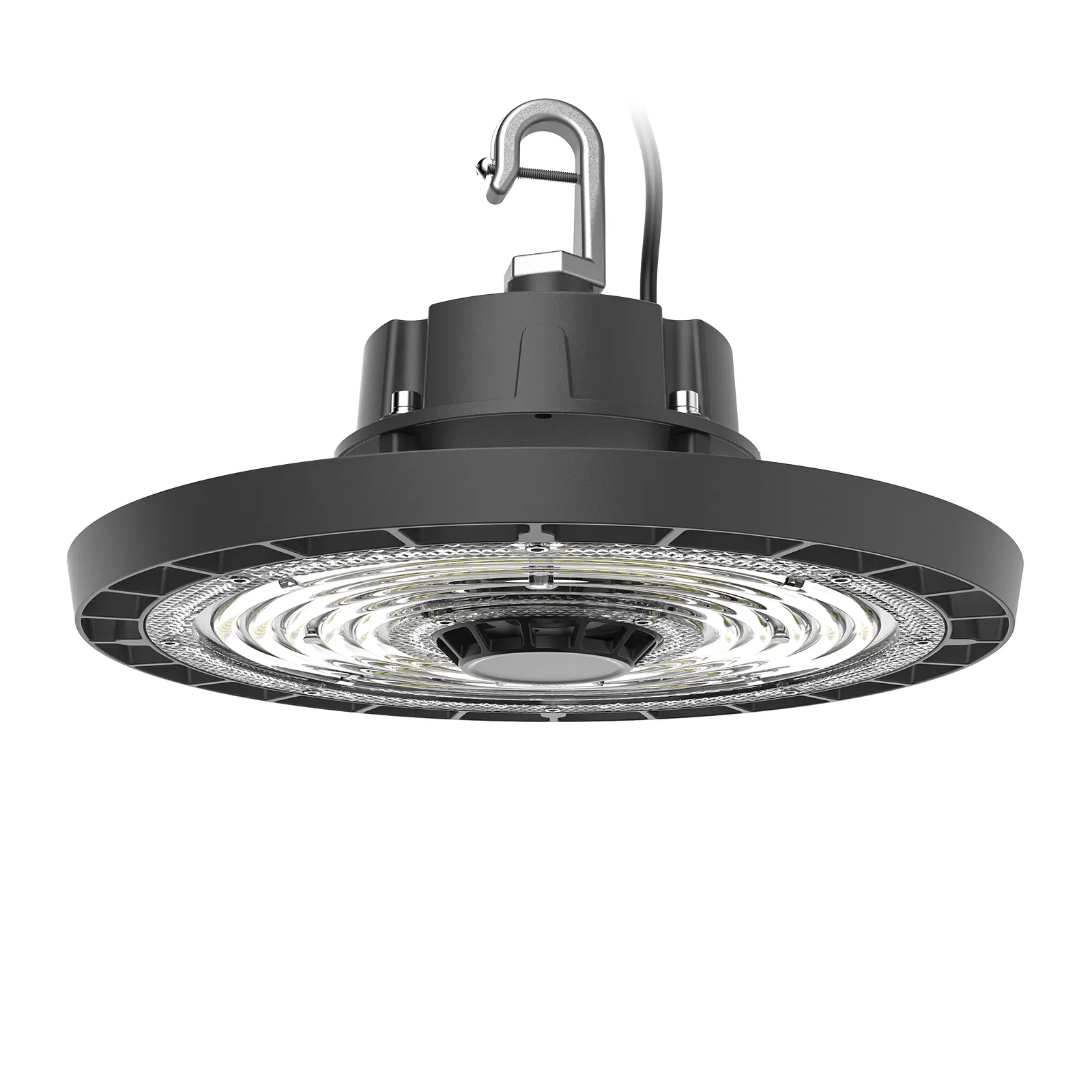 UFO de Ação Rápida para Luz de Alta Baía LED IP65 Avaliação Envio Rápido ETL para Iluminação Comercial Industrial de Armazém Oficina