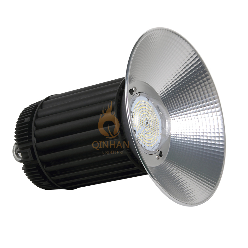 250W Luz LED de Alta Baía para Fábrica Industrial para Estádio Interno, Oficina, Armazém, Iluminação de Exibição, Estaleiro