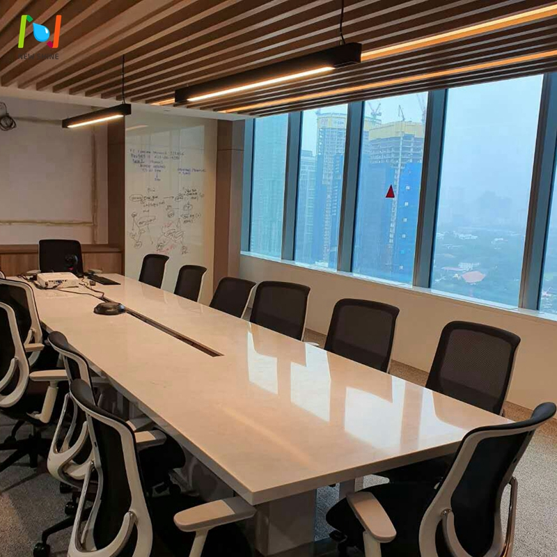 Luminária Linear LED Suspensa Decorativa para Escritório