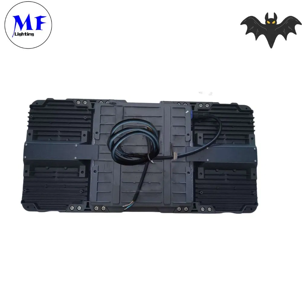 Aço Inoxidável IP67 Ik10 À Prova d'Água À Prova de Poeira 40W-480W Luz de Inundação LED para Túnel Instalação de Armazenamento Subterrâneo Planta de Fabricação Armazém Estação Ferroviária
