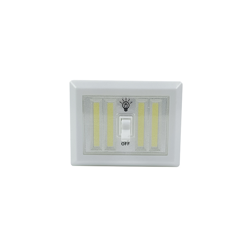 Pequena Luminária LED Brilhante e Eficiente em Energia para Segurança Noturna