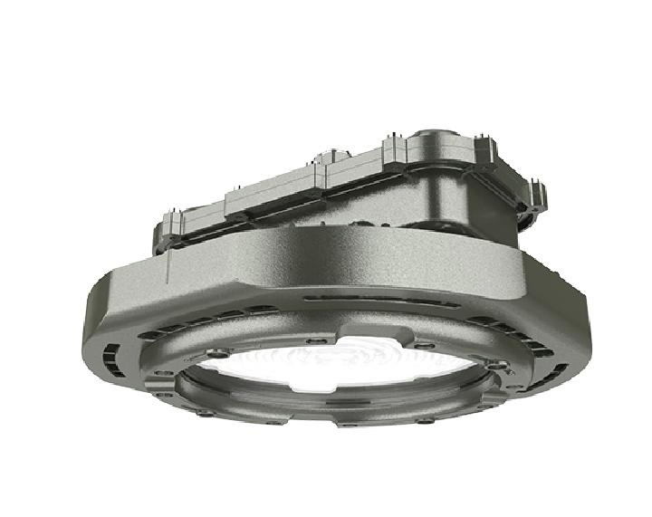 150W 180W 200W Lâmpada LED UFO de Alta Baía à Prova de Explosão Atex Suspensa Lâmpada Antiexplosão Iluminação LED para Local Perigoso Zona 1 Zona 2