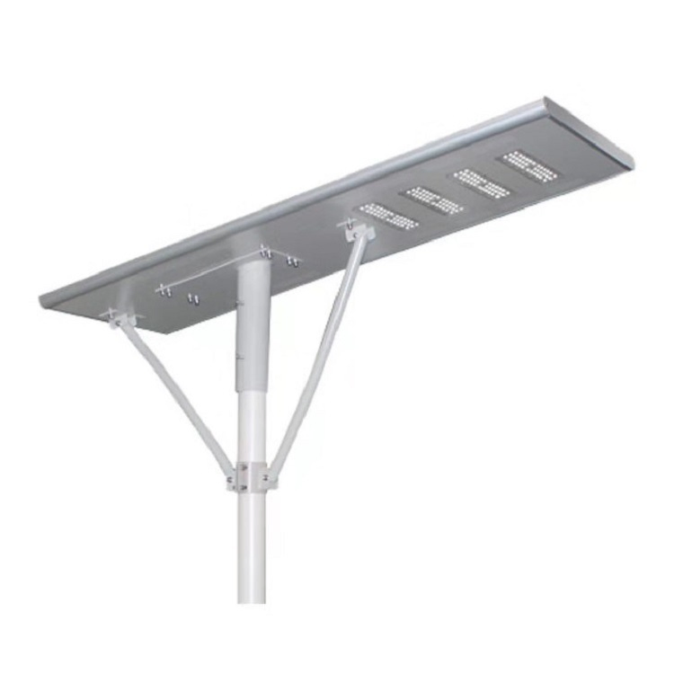 Luz de Rua Solar LED ao Ar Livre à Prova d'Água de Alumínio Integrado com Sensor de Movimento, Bateria de Lítio e Painel Solar IP65 IP66 IP67