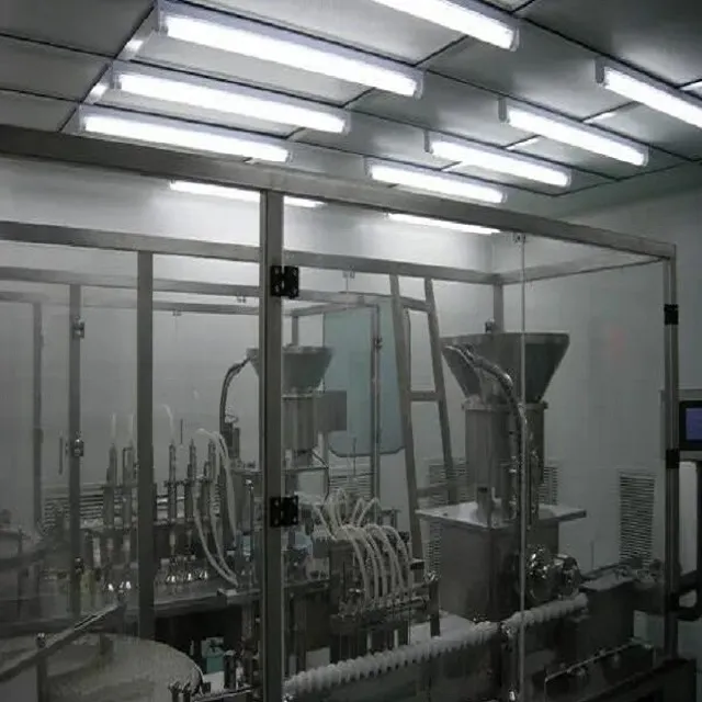 Iluminação em Lagrima de Sala Limpa 2FT 600mm T8 Luminárias Lineares LED