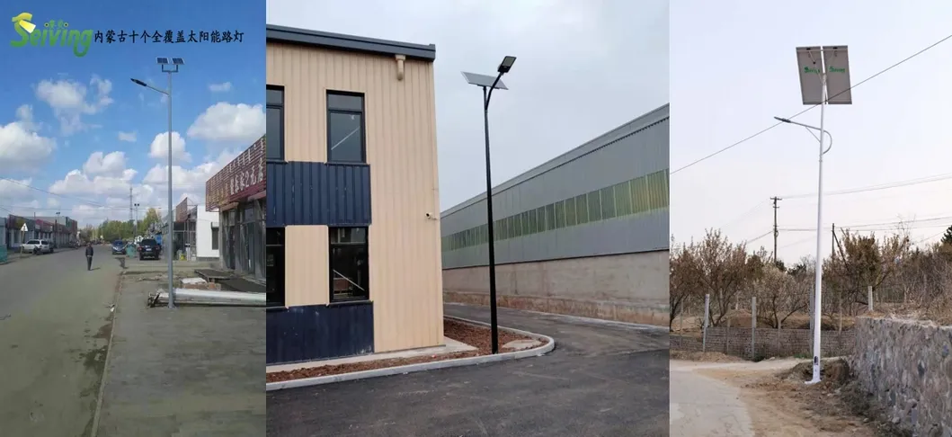 Venda Quente Luminária Solar Integrada Tudo em Um para Estrada Pública Lâmpada de Inundação com Sensor de Movimento