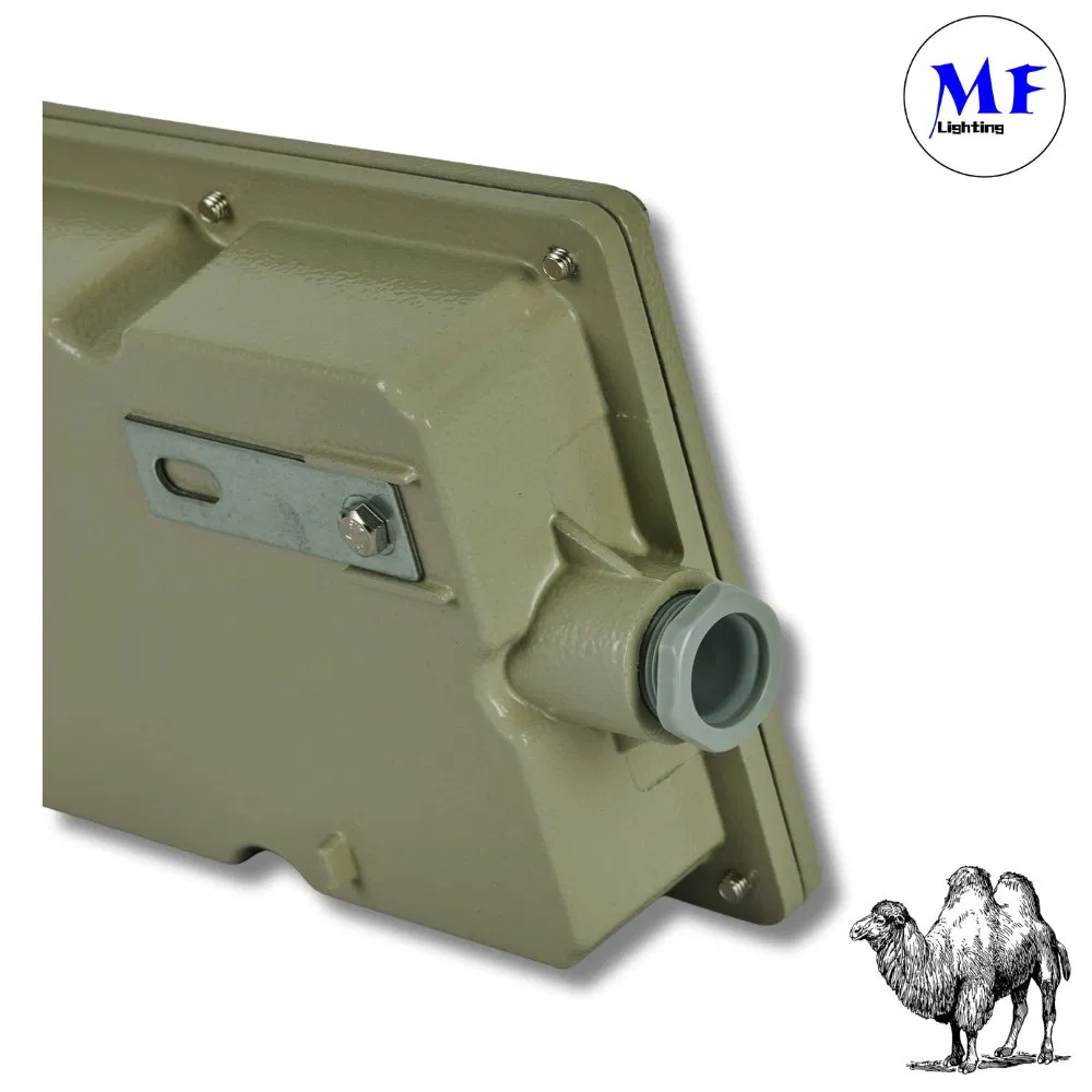 Ex ATEX IP65 Luz LED Industrial à Prova d'Água e à Prova de Fogo em Vidro Temperado de Alumínio 3hours Luz de Saída de Emergência LED para Indústria de Óleo, Gás e Mineração