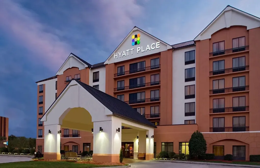 Aplique de parede da área pública do lobby do hotel Hyatt Place Fornecedores de iluminação comercial para hotéis