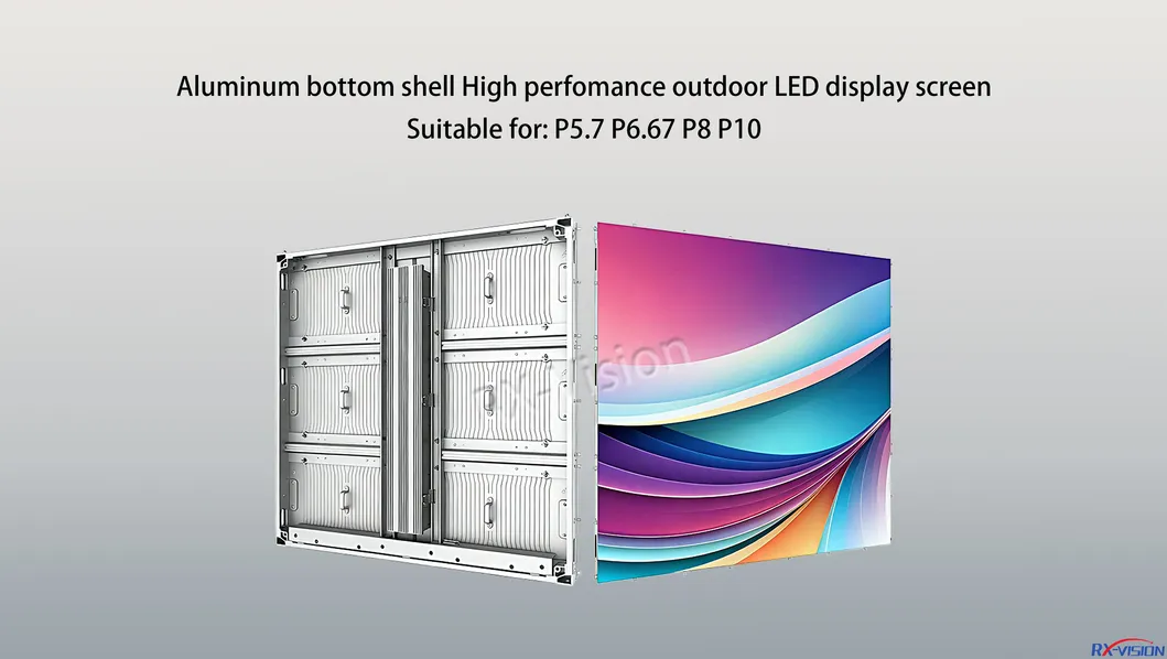 Display LED Exterior à Prova d'Água em Cores Completas P6.67 para Anúncios Comerciais Públicos