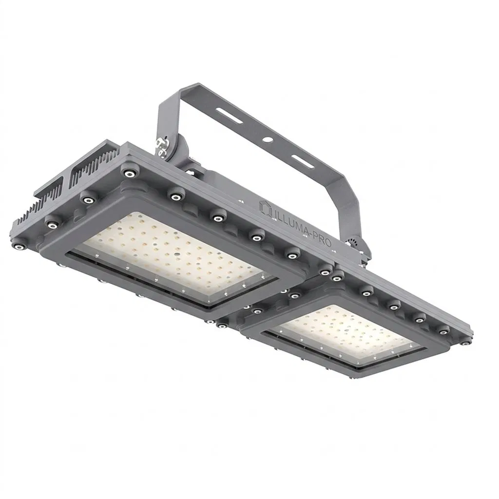 200W Luminárias Lineares LED para Locais Perigosos Lâmpada à Prova de Explosão