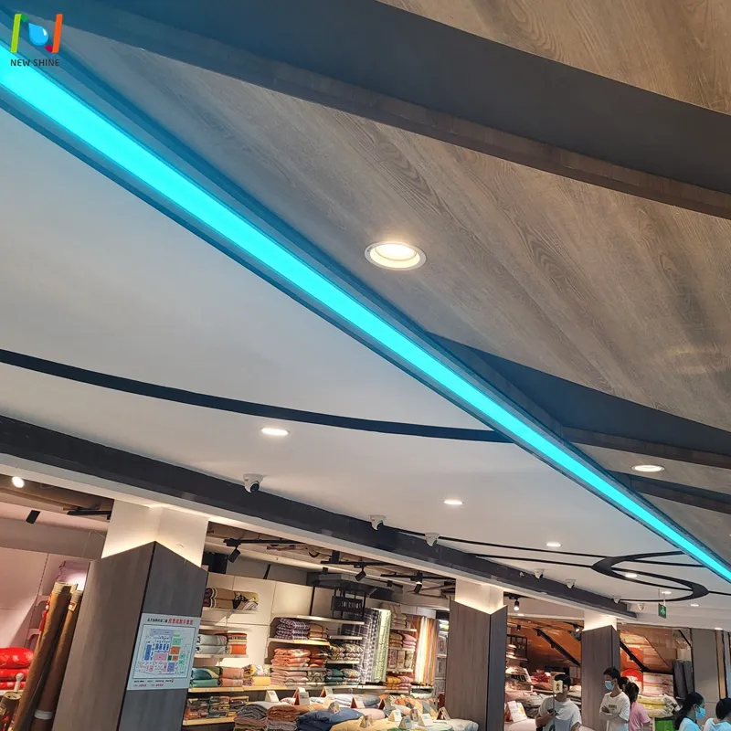 1500mm Luminária Linear Pendural LED de Teto Invertido