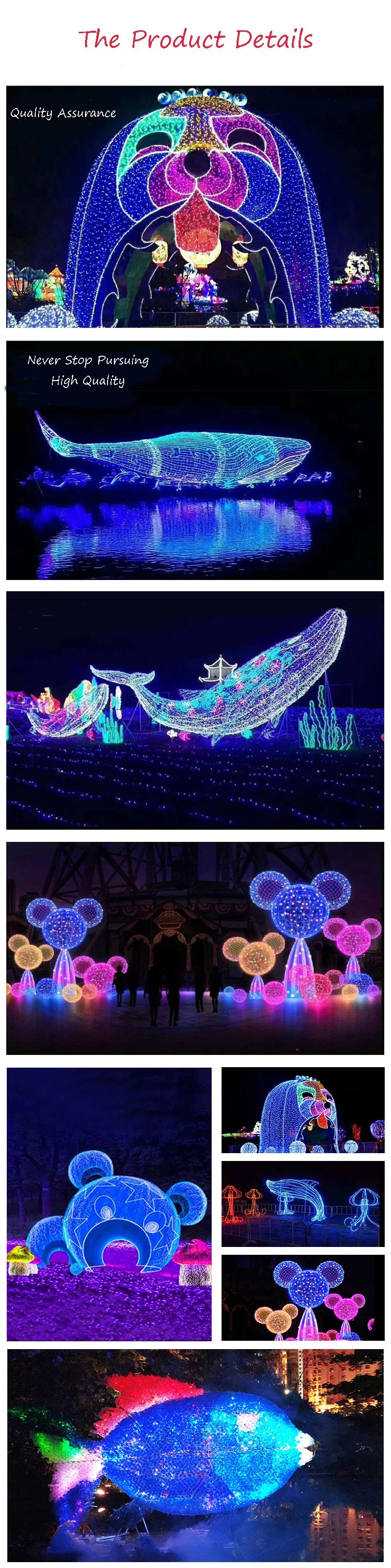 Decoração de Rua com Iluminação de Motivo Personalizado 3D Caixa de Presente Papai Noel Boneco de Neve Decorações de Iluminação de Natal Luzes de Paisagem LED